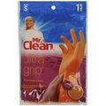 Mr. Clean 243035 SMALL ORANGE RUBBER GLOVES SM Phased Out